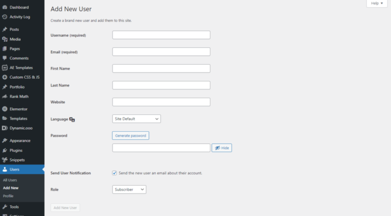 Adding A User | Team Marvel